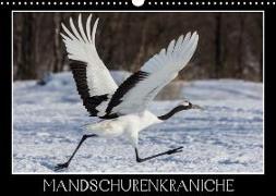 Mandschurenkraniche (Wandkalender 2018 DIN A3 quer)