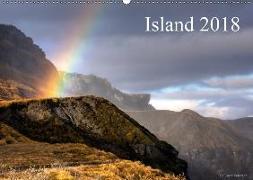 Island 2018 (Wandkalender 2018 DIN A2 quer)
