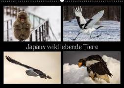 Japans wild lebende Tiere (Wandkalender 2018 DIN A2 quer)