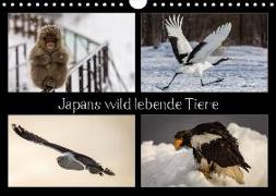 Japans wild lebende Tiere (Wandkalender 2018 DIN A4 quer) Dieser erfolgreiche Kalender wurde dieses Jahr mit gleichen Bildern und aktualisiertem Kalendarium wiederveröffentlicht