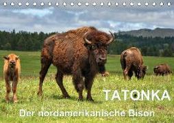 TATONKA Der nordamerikanische Bison (Tischkalender 2018 DIN A5 quer)