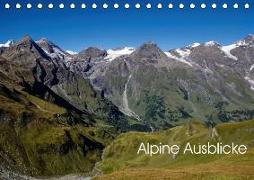 Alpine Ausblicke (Tischkalender 2018 DIN A5 quer)