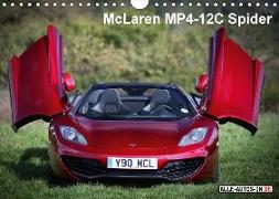 McLaren MP4-12C Spider (Wandkalender 2018 DIN A4 quer)