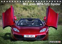McLaren MP4-12C Spider (Tischkalender 2018 DIN A5 quer)