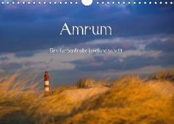 Amrum - Eine farbenfrohe Insellandschaft (Wandkalender 2018 DIN A4 quer)