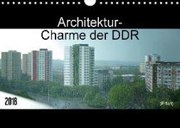 Architektur-Charme der DDR (Erfurt) (Wandkalender 2018 DIN A4 quer)