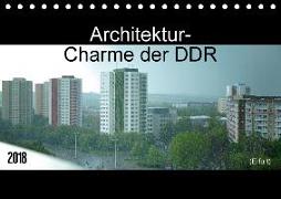Architektur-Charme der DDR (Erfurt) (Tischkalender 2018 DIN A5 quer)