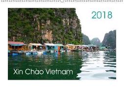 Xin Chào Vietnam (Wandkalender 2018 DIN A2 quer)
