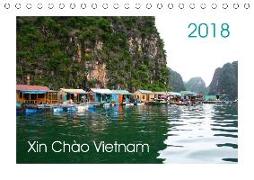 Xin Chào Vietnam (Tischkalender 2018 DIN A5 quer)