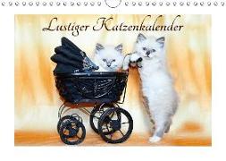 Lustiger Katzenkalender (Wandkalender 2018 DIN A4 quer)