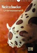 Nacktschnecken - Unterwasserwelt 2018 (Wandkalender 2018 DIN A4 hoch)