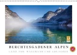 Berchtesgadener Alpen - Land von Watzmann und Königssee (Wandkalender 2018 DIN A3 quer)