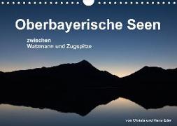 Oberbayerische Seen (Wandkalender 2018 DIN A4 quer)