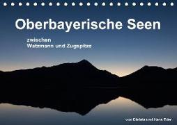 Oberbayerische Seen (Tischkalender 2018 DIN A5 quer)