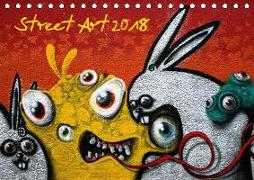 Street-Art 2018 / CH-Version (Tischkalender 2018 DIN A5 quer)