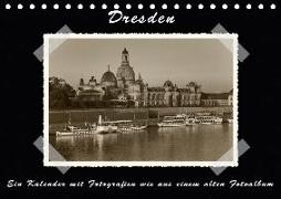 Dresden - Fotografien wie aus einem alten Fotoalbum / CH-Version (Tischkalender 2018 DIN A5 quer)
