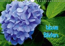blaue Blüten (Wandkalender 2018 DIN A4 quer)