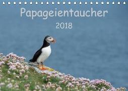 Papageientaucher 2018CH-Version (Tischkalender 2018 DIN A5 quer)