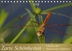 Zarte Schönheiten - Libellen der Malaiischen Halbinsel (Tischkalender 2018 DIN A5 quer)