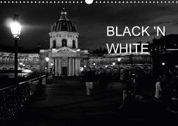 BLACK 'N WHITE (Wandkalender 2018 DIN A3 quer)