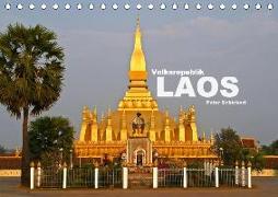 Volksrepublik Laos (Tischkalender 2018 DIN A5 quer)