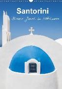 Santorini - Blues Juwel im Mittelmeer - (Wandkalender 2018 DIN A3 hoch)