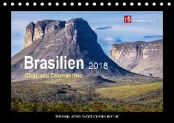 Brasilien 2018 - Chapada Diamantina (Tischkalender 2018 DIN A5 quer) Dieser erfolgreiche Kalender wurde dieses Jahr mit gleichen Bildern und aktualisiertem Kalendarium wiederveröffentlicht