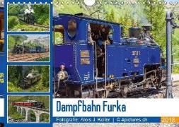 Dampfbahn Furka 2018CH-Version (Wandkalender 2018 DIN A4 quer)