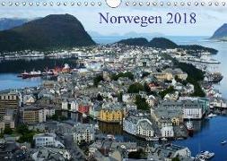 Norwegen 2018 (Wandkalender 2018 DIN A4 quer)