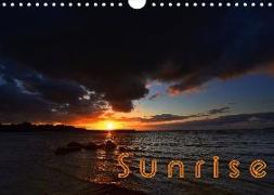 Sunrise (Wandkalender 2018 DIN A4 quer)