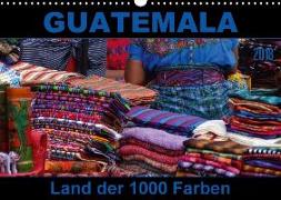 Guatemala - Land der 1000 Farben (Wandkalender 2018 DIN A3 quer)