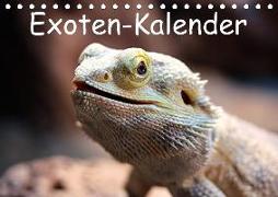 Exoten-Kalender (Tischkalender 2018 DIN A5 quer)