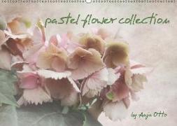pastel flower collection (Wandkalender 2018 DIN A2 quer)
