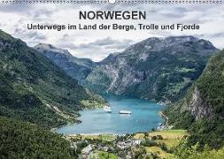Norwegen - Unterwegs im Land der Berge, Trolle und Fjorde (Wandkalender 2018 DIN A2 quer)