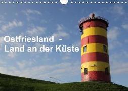 Ostfriesland - Land an der Küste / CH-Version (Wandkalender 2018 DIN A4 quer)