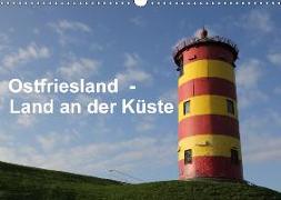 Ostfriesland - Land an der Küste / CH-Version (Wandkalender 2018 DIN A3 quer)