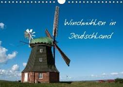 Windmühlen in Deutschland (Wandkalender 2018 DIN A4 quer)