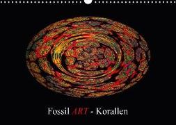 Fossil ART - Korallen (Wandkalender 2018 DIN A3 quer)