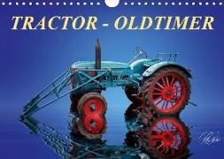 Tractor - Oldtimer / UK-Version (Wall Calendar 2018 DIN A4 Landscape)