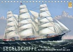 Segelschiffe der Meere (Tischkalender 2018 DIN A5 quer)