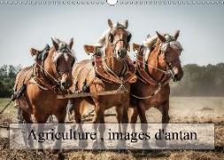 Agriculture, images d'antan (Calendrier mural 2018 DIN A3 horizontal)