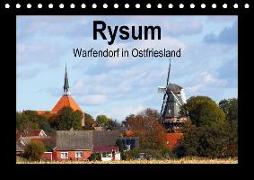 Rysum - Warfendorf in Ostfriesland (Tischkalender 2018 DIN A5 quer)