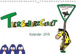 Tierscherzgebiet Kalender (Wandkalender 2018 DIN A4 quer)