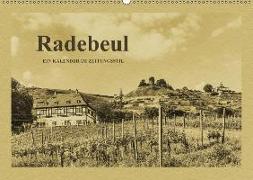 Radebeul - Ein Kalender im Zeitungsstil (Wandkalender 2018 DIN A2 quer)