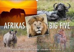 Emotionale Momente: Afrikas Big Five (Wandkalender 2018 DIN A2 quer)