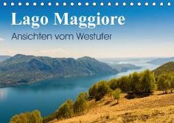 Lago Maggiore - Ansichten vom WestuferAT-Version (Tischkalender 2018 DIN A5 quer)