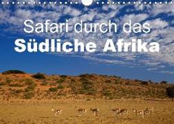 Safari durch das Südliche Afrika (Wandkalender 2018 DIN A4 quer)