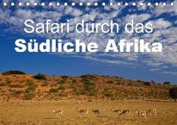 Safari durch das Südliche Afrika (Tischkalender 2018 DIN A5 quer)