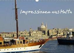 Impressionen aus Malta (Wandkalender 2018 DIN A3 quer)