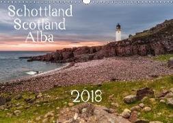 Schottland - Scotland - Alba (Wandkalender 2018 DIN A3 quer)